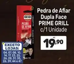 Supermercados Jau Serve Pedra de afiar dupla face prime grill oferta