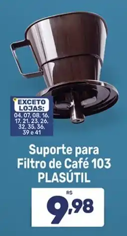 Supermercados Jau Serve Suporte para Filtro de Café 103 Plasútil oferta