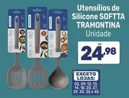 Supermercados Jau Serve Utensílios de Silicone SOFTTA TRAMONTINA oferta