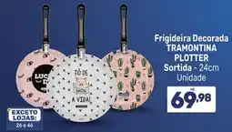 Supermercados Jau Serve Frigideira Decorada Tramontina Plotter oferta