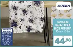 Supermercados Jau Serve Toalha de Banho TEKA NICE PETUNIA oferta