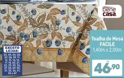 Supermercados Jau Serve Toalha de Mesa Facil oferta