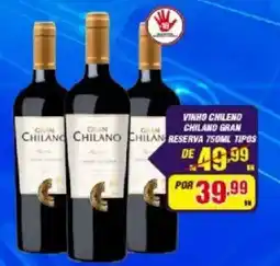 Violeta Supermercados Vinho chileno chilano gran reserva oferta