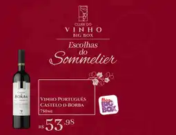 Big Box vinho português castelo d borba oferta