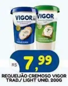 Bramil Supermercados Requeijão cremoso vigor trad./light unid. oferta