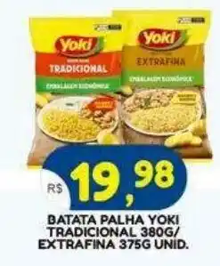 Bramil Supermercados Batata palha yoki tradicional/extrafina oferta