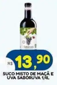 Bramil Supermercados suco misto de maçã e uva saboruva oferta