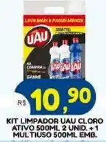 Bramil Supermercados kit limpador uau cloro ativo oferta