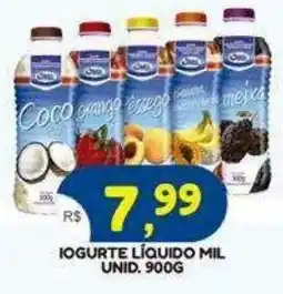 Bramil Supermercados Iogurte líquido mil oferta