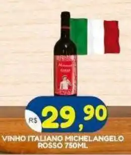 Bramil Supermercados Vinho italiano michelangelo rosso oferta