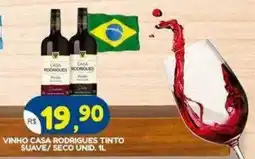 Bramil Supermercados vinho casa rodrigues tinto oferta