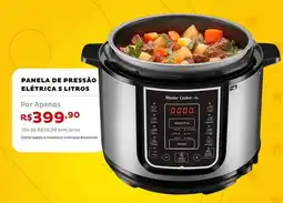 Casa e Vídeo PANELA DE PRESSÃO ELÉTRICA 5 LITROS oferta