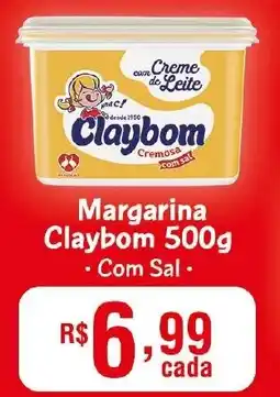 Supermercados Pague Menos Margarina claybom oferta