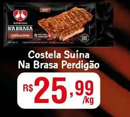 Supermercados Pague Menos Costela Suína Na Brasa Perdigão oferta