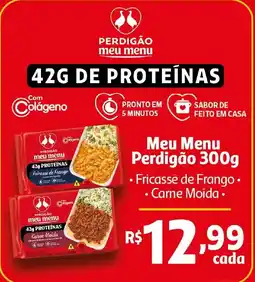 Supermercados Pague Menos Meu Menu Perdigão oferta