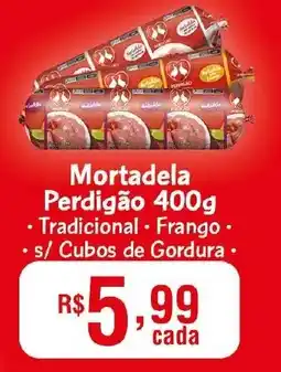 Supermercados Pague Menos Mortadela Perdigão oferta