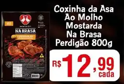 Supermercados Pague Menos Coxinha da Asa Ao Molho Mostarda Na Brasa oferta