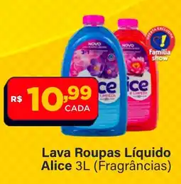 Super Show Lava Roupas Líquido Alice oferta