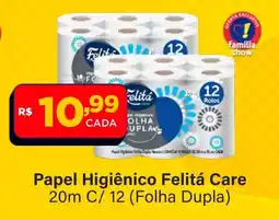 Super Show Papel Higiênico Felitá Care oferta