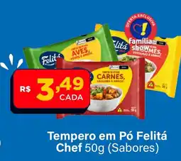 Super Show Tempero em Pó Felitá Chef oferta