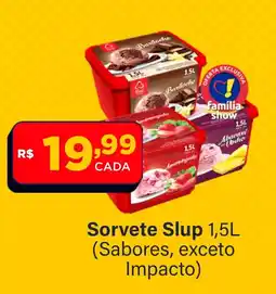 Super Show Sorvete Slup oferta