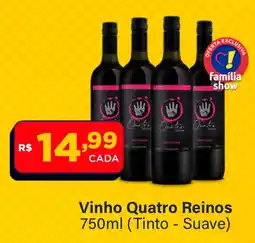 Super Show Vinho Quatro Reinos oferta