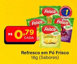 Super Show Refresco em Pó Frisco oferta