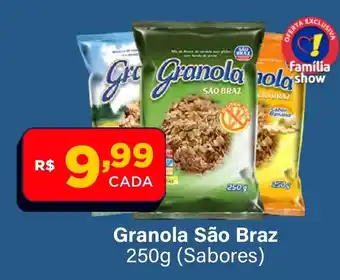 Super Show Granola são braz oferta