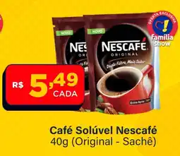 Super Show Café Solúvel Nescafé oferta