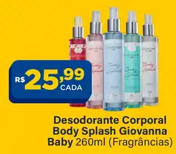 Super Show Desodorante Corporal Body Splash Giovanna Baby oferta