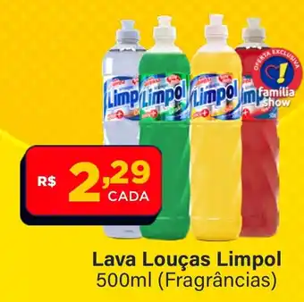 Super Show Lava Louças Limpol oferta