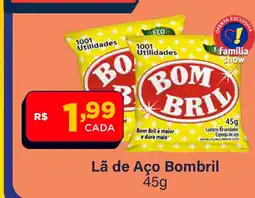 Super Show Lã de Aço Bombril oferta