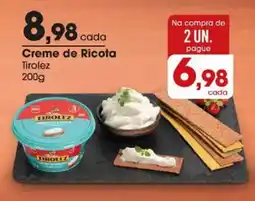 Zaffari Creme de Ricota Tirolez oferta