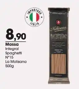 Zaffari Massa integral spaghetti n°15 la molisana oferta