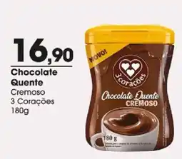 Zaffari Chocolate quente cremoso 3 corações oferta