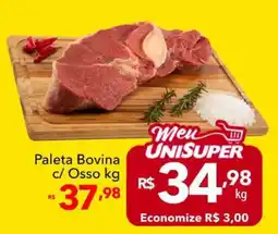 UniSuper Paleta Bovina c/ Osso oferta