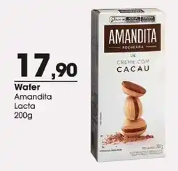 Zaffari Wafer Amandita Lacta oferta
