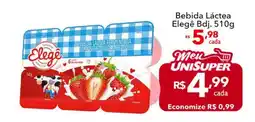 UniSuper Bebida Láctea Elegê Bdj oferta