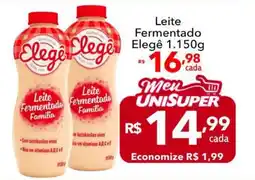 UniSuper Leite fermentado elegê oferta
