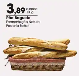 Zaffari Pão Baguete Fermentação Natural oferta