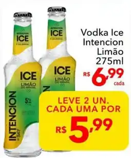 UniSuper Vodka ice intencion limão oferta