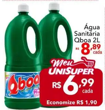 UniSuper Água Sanitária Qboa oferta