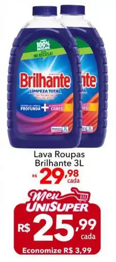 UniSuper Lava Roupas Brilhante oferta