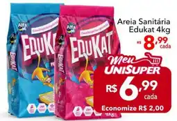 UniSuper Areia Sanitária Edukat oferta