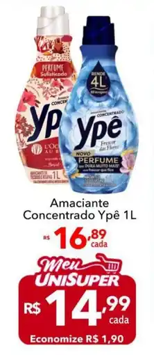 UniSuper Amacianete Concentrado Ypê 1L oferta