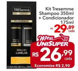 UniSuper Kit Tresemmme oferta