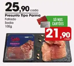 Zaffari Presunto tipo parma fatiado oferta