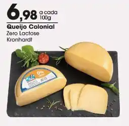 Zaffari Queijo Colonial Zero Lactose oferta