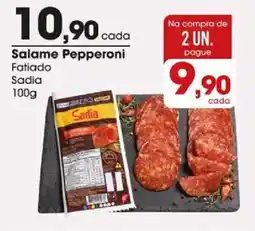 Zaffari Salame Pepperoni Fatiado oferta