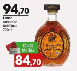Zaffari Licor Amaretto dell'Orso oferta